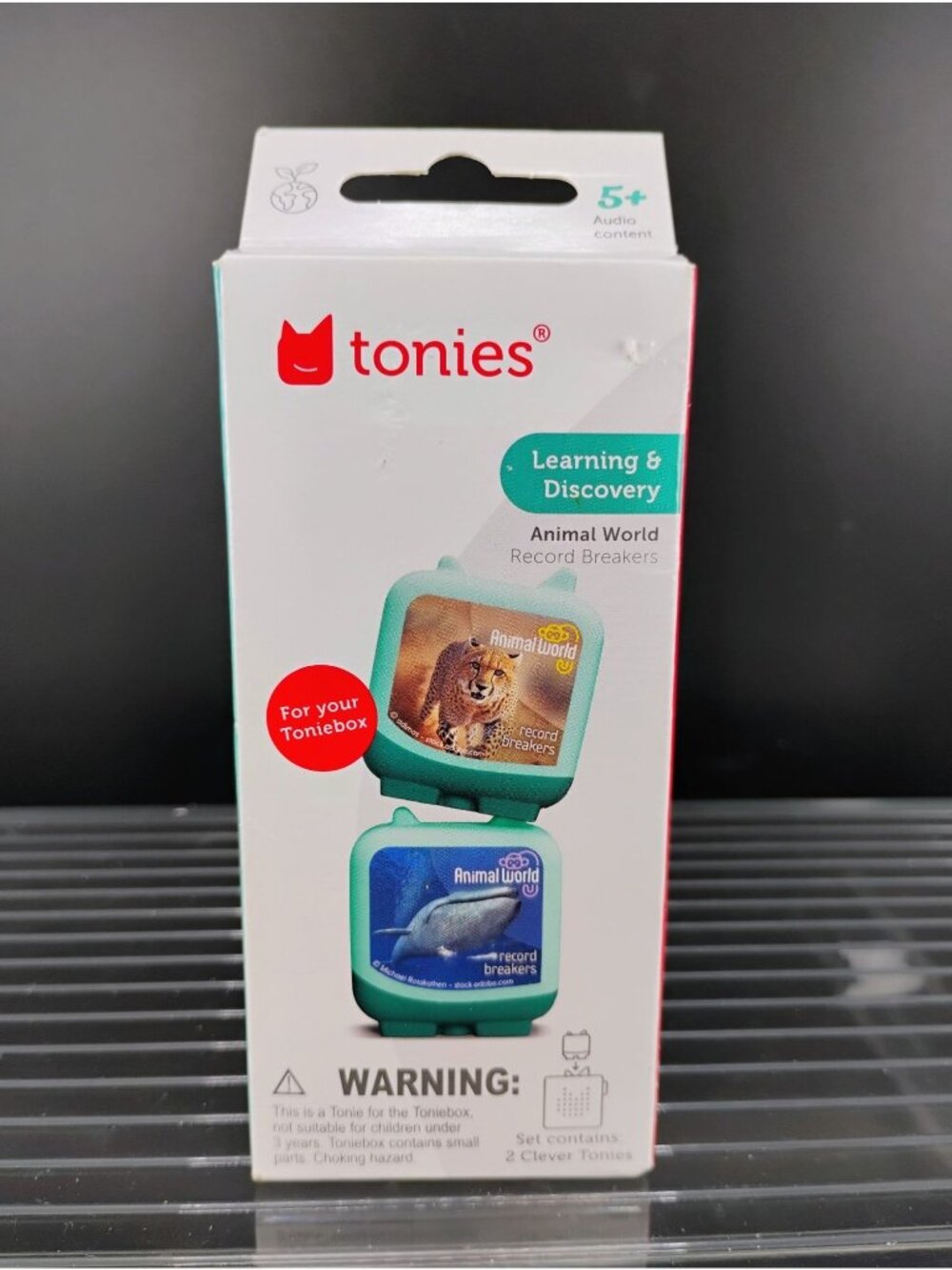 Clever Tonies Animal World Record Breakers Audio Set
